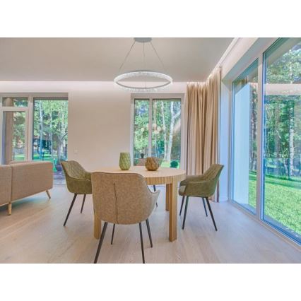 LED dimbar pendellampa på vajer ALIANZ LED/45W/230V 3000-6000K Ø 60 cm + fjärrkontroll