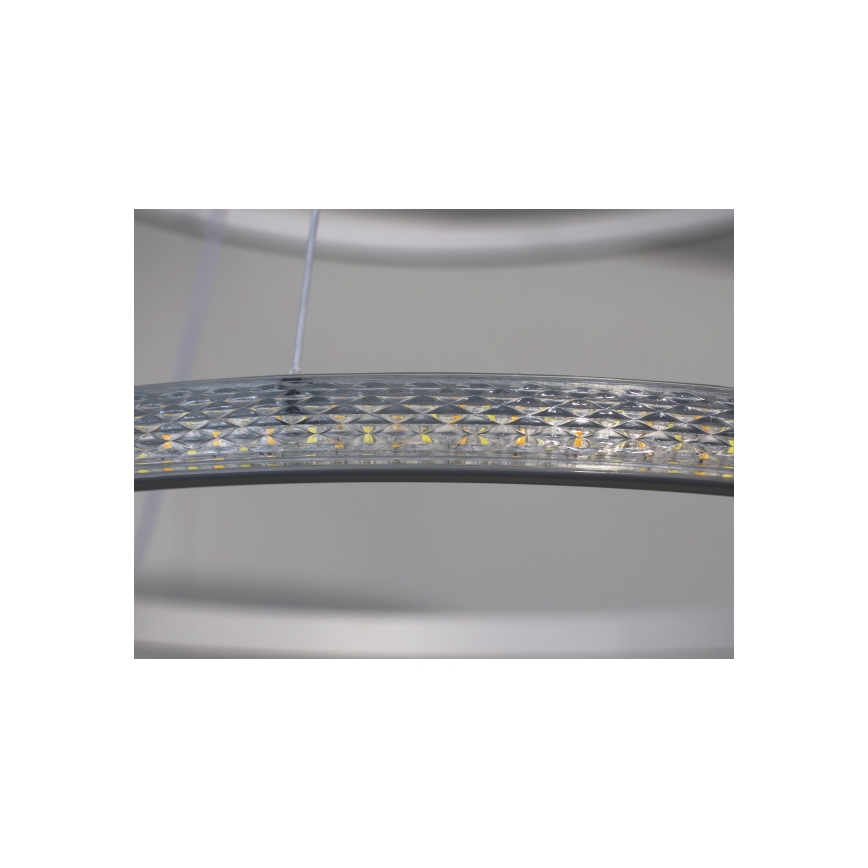 LED-dimbar pendellampa på kabel LED/55W/230V 3000-6500K diam. 60 cm + fjärrkontroll
