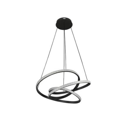 LED-hänglampa på vajer, dimbar, LED/90W/230V 3000-6500K Ø 47 cm + fjärrkontroll