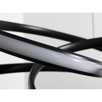 Dimbar LED-pendel på vajer LED/85W/230V 3000-6500K Ø 49 cm + fjärrkontroll