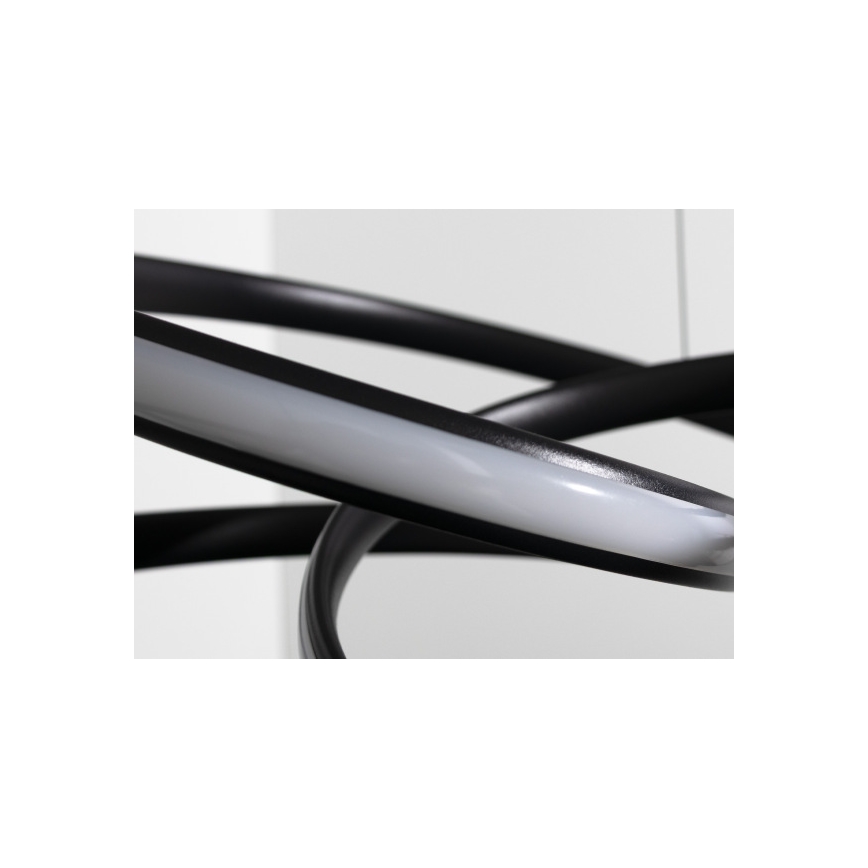 Dimbar LED-pendel på vajer LED/85W/230V 3000-6500K Ø 49 cm + fjärrkontroll