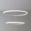 Dimbar LED-pendellampa på kabel LED/90W/230V 3000-6500K Ø 60 cm + fjärrkontroll