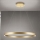 dimbar LED-pendellampa på vajer KOLK LED/80W/230V 2700/3000/4000K Ø 80 cm guld