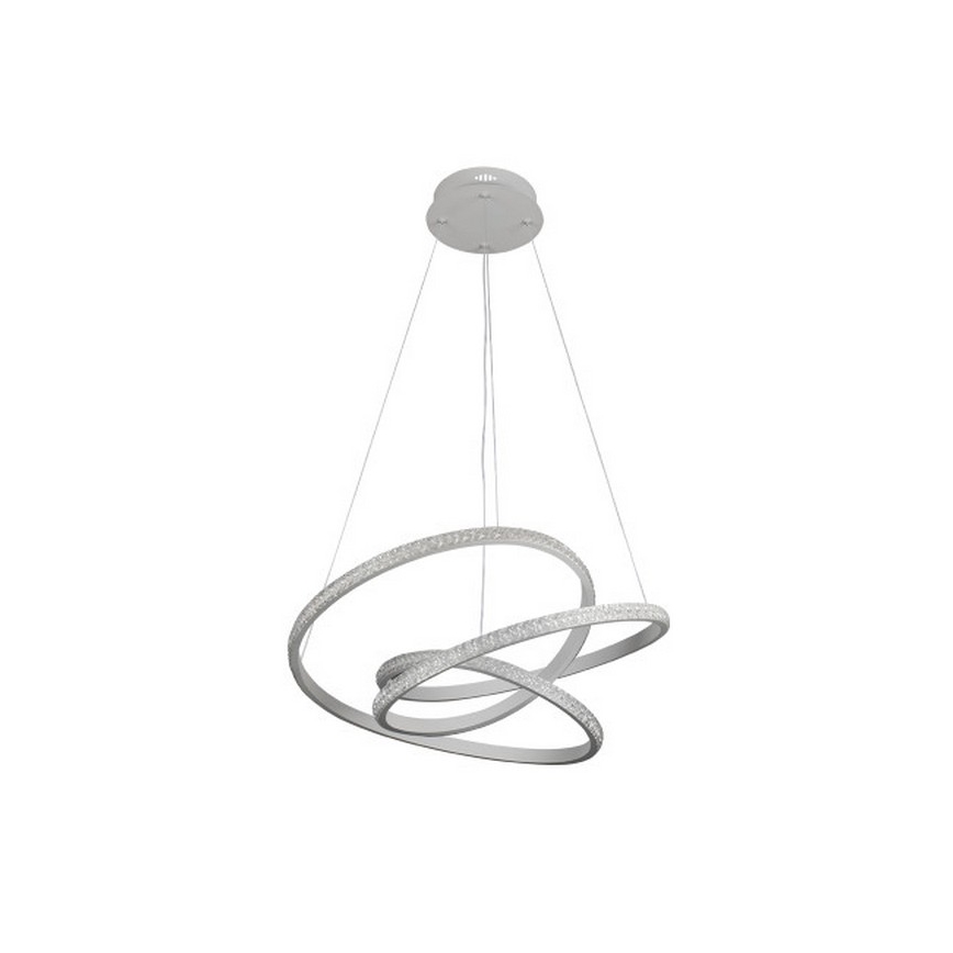 Dimbar LED-pendellampa på kabel, 90 W, 230 V, 3000–6500 K, Ø 47 cm – med fjärrkontroll