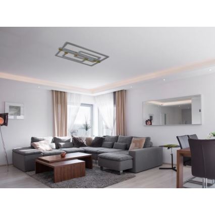 Dimbar LED-takarmatur, 280 W, 230 V, 3000–6500 K, med fjärrkontroll