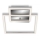Dimbar LED-takarmatur LED/12W/230V 3000K matt krom