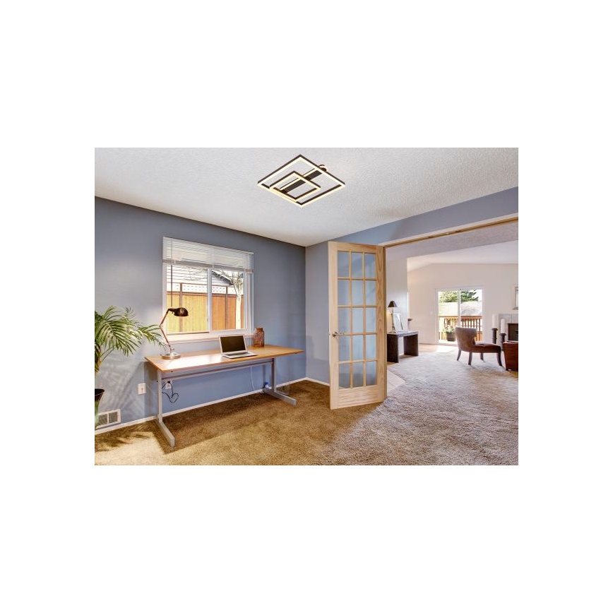 Dimbar LED-taklampa 95W/230V 3000-6500K + fjärrkontroll