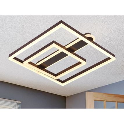 Dimbar LED-taklampa 95W/230V 3000-6500K + fjärrkontroll