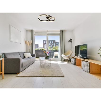 Dimbar LED-taklampa för ytmontering LED/110W/230V 3000-6500K + fjärrkontroll