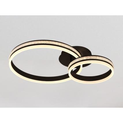 Dimbar LED-taklampa för ytmontering LED/110W/230V 3000-6500K + fjärrkontroll