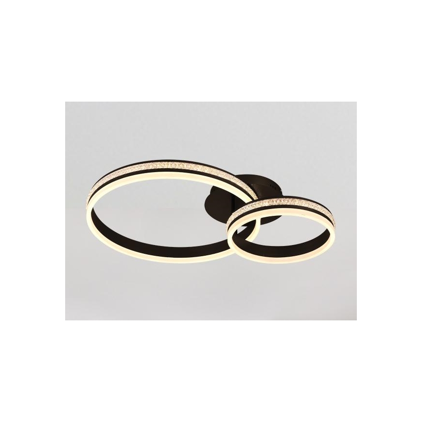 Dimbar LED-taklampa för ytmontering LED/110W/230V 3000-6500K + fjärrkontroll