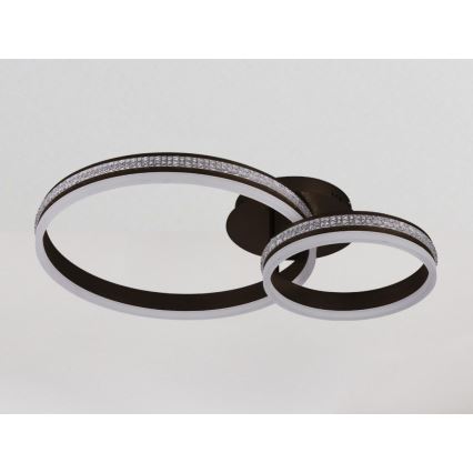 Dimbar LED-taklampa för ytmontering LED/110W/230V 3000-6500K + fjärrkontroll