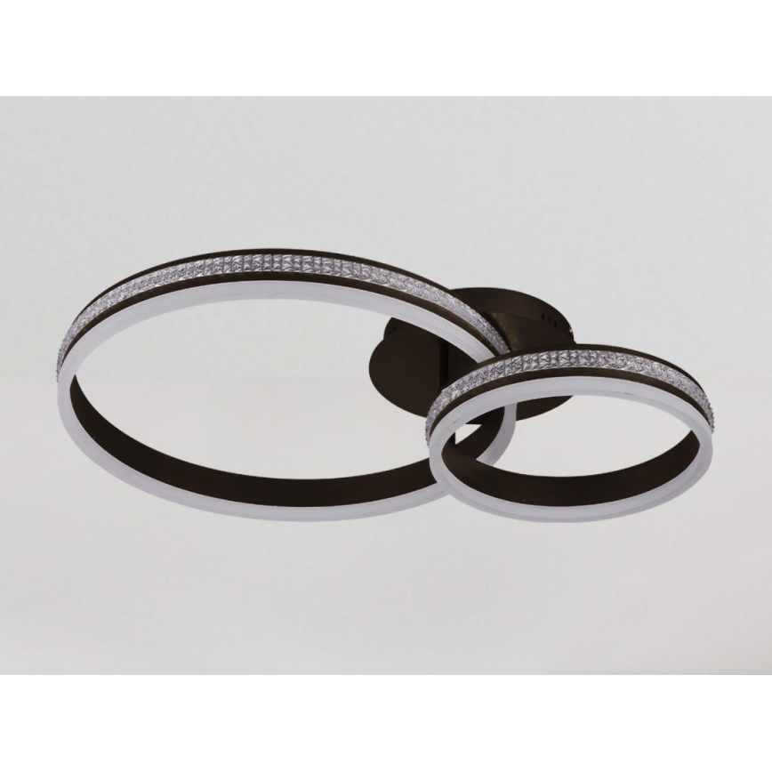 Dimbar LED-taklampa för ytmontering LED/110W/230V 3000-6500K + fjärrkontroll