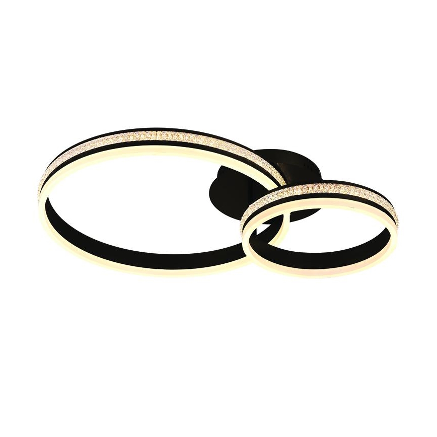 Dimbar LED-taklampa för ytmontering LED/110W/230V 3000-6500K + fjärrkontroll