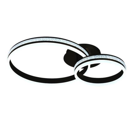 Dimbar LED-taklampa för ytmontering LED/110W/230V 3000-6500K + fjärrkontroll