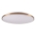 Dimbar LED-taklampa KERN LED/100W/230V 3000/4000/6000K Ø 100 cm guldfärgad + fjärrkontroll