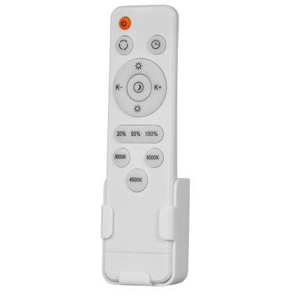 LED dimbar taklampa KERN LED/100W/230V 3000/4000/6000K Ø 100 cm svart + fjärrkontroll