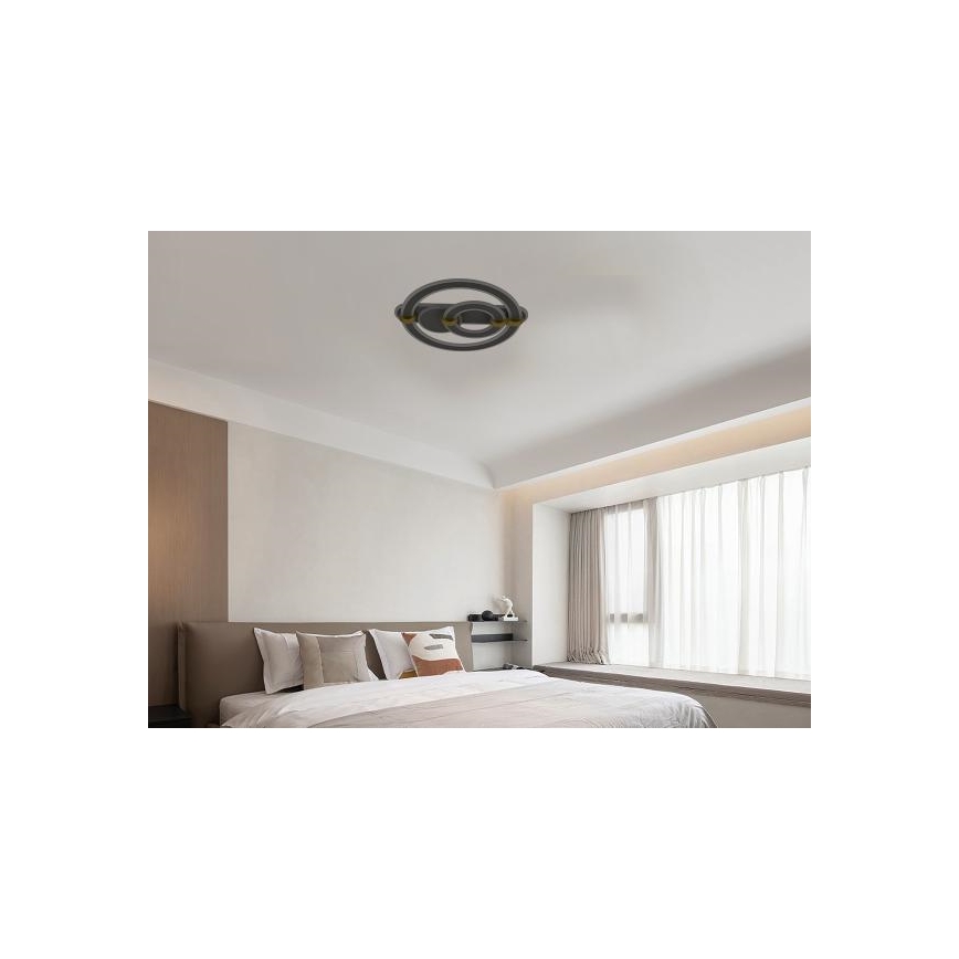 Dimbar LED-taklampa LED/120W/230V 3000-6500K + fjärrkontroll