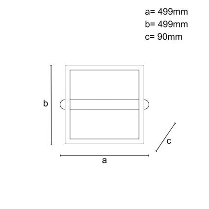 Dimbar LED-taklampa LED/60W/230V 3000-6500K + fjärrkontroll