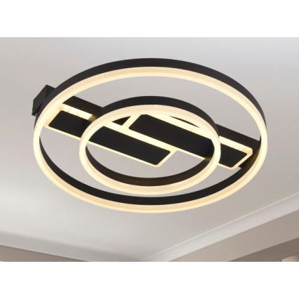 Dimbar LED-taklampa LED/80W/230V 3000-6500K + fjärrkontroll