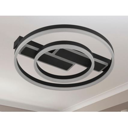 Dimbar LED-taklampa LED/80W/230V 3000-6500K + fjärrkontroll