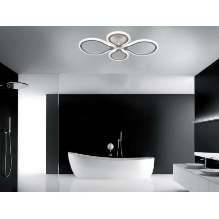 Dimbar LED-taklampa TRIESTE LED/52W/230V + fjärrkontroll