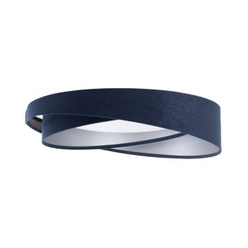 Dimbar LED-taklampa SMART GALAXY MODERN LED/24W/230V 3000-6500K Ø 55 cm blå/silver + fjärrkontroll