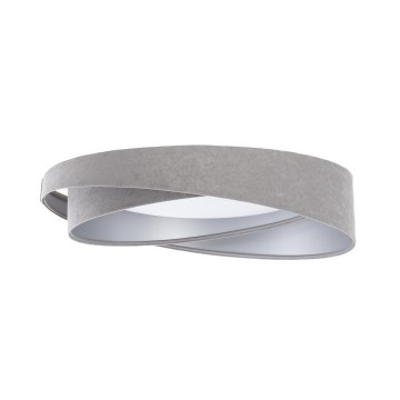 Dimbar LED-taklampa SMART GALAXY MODERN LED/24W/230V 3000-6500K Ø 55 cm grå/silver + fjärrkontroll