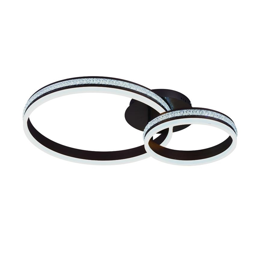 Dimbar LED-taklampa, ytmonterad, 110W/230V, 3000–6500 K + fjärrkontroll