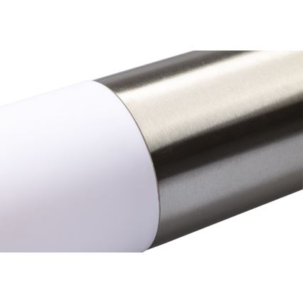 Dimbar LED-utomhuslampa LIVIA 1xE27/6W/2300V 2700-6500K Wi-Fi 45 cm IP44 silverfärgad