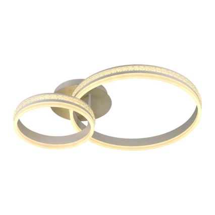 Dimbar LED ytmonterad ljuskrona LED/110W/230V 3000-6500K + fjärrkontroll