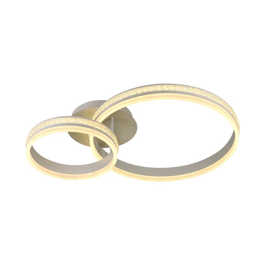 Dimbar LED ytmonterad ljuskrona LED/110W/230V 3000-6500K + fjärrkontroll