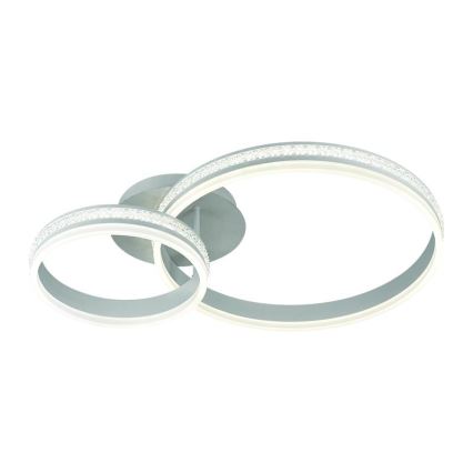 Dimbar LED ytmonterad ljuskrona LED/110W/230V 3000-6500K + fjärrkontroll