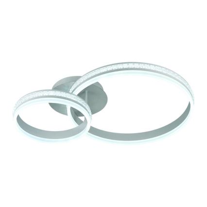 Dimbar LED ytmonterad ljuskrona LED/110W/230V 3000-6500K + fjärrkontroll