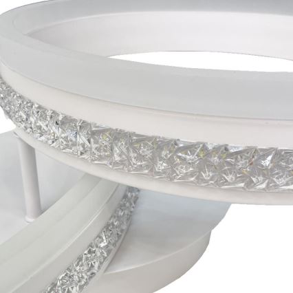 Dimbar LED ytmonterad ljuskrona LED/110W/230V 3000-6500K + fjärrkontroll