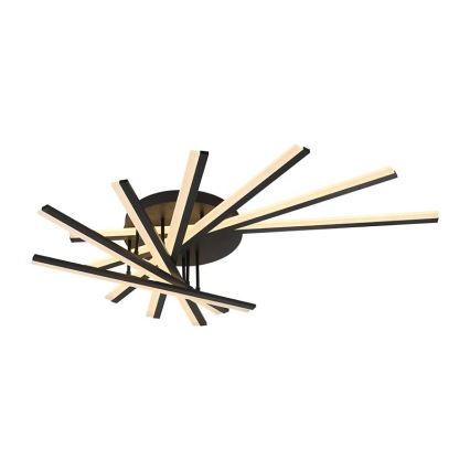 Dimbar LED ytmonterad ljuskrona LED/120W/230V 3000-6500K + fjärrkontroll