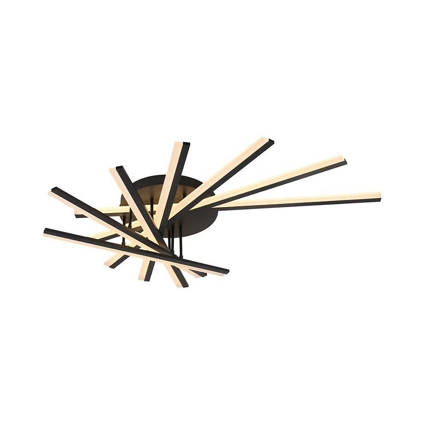 Dimbar LED ytmonterad ljuskrona LED/120W/230V 3000-6500K + fjärrkontroll