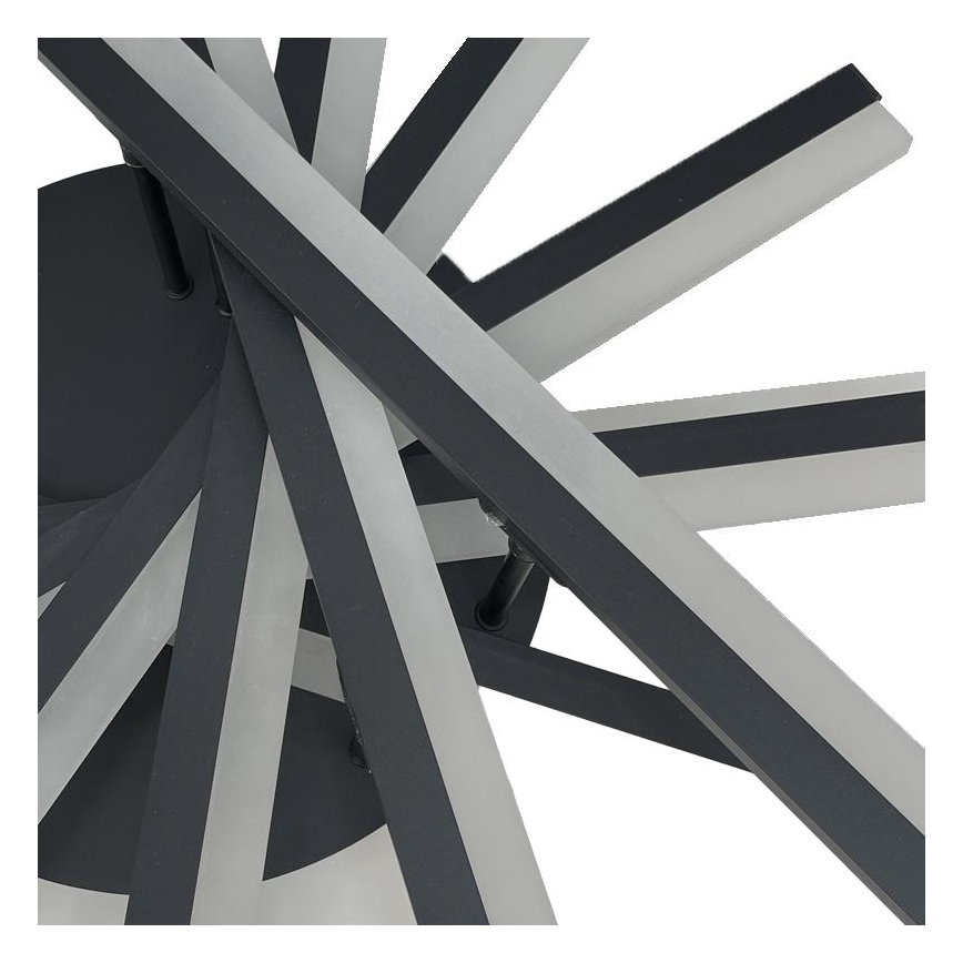 Dimbar LED ytmonterad ljuskrona LED/120W/230V 3000-6500K + fjärrkontroll