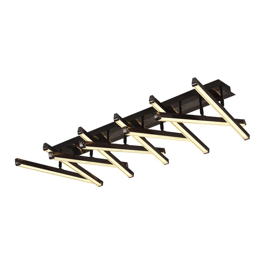 Dimbar LED ytmonterad ljuskrona LED/125W/230V 3000-6500K + fjärrkontroll