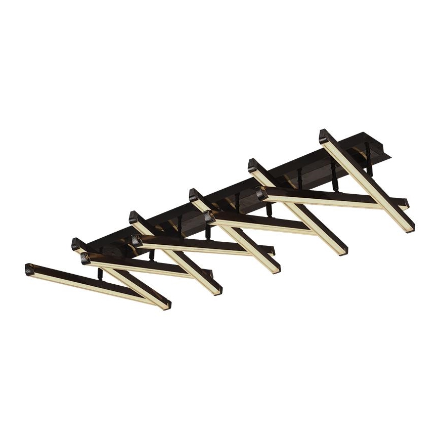 Dimbar LED ytmonterad ljuskrona LED/125W/230V 3000-6500K + fjärrkontroll