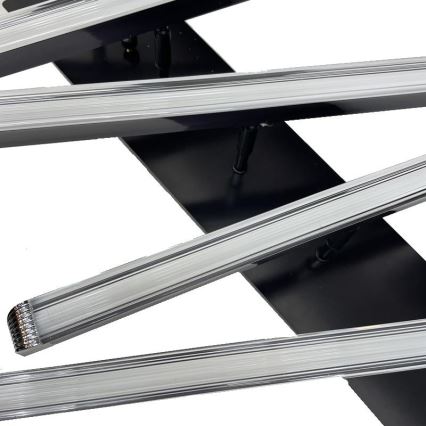 Dimbar LED ytmonterad ljuskrona LED/125W/230V 3000-6500K + fjärrkontroll