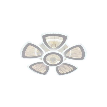 Dimbar LED ytmonterad ljuskrona LED/145W/230V 3000-6500K + fjärrkontroll