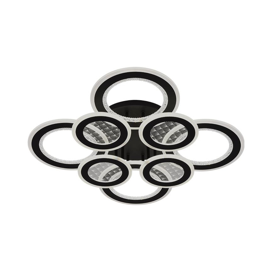 Dimbar LED ytmonterad ljuskrona LED/200W/230V 3000-6500K + fjärrkontroll