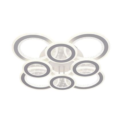 Dimbar LED ytmonterad ljuskrona LED/200W/230V 3000-6500K + fjärrkontroll