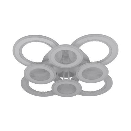 Dimbar LED ytmonterad ljuskrona LED/200W/230V 3000-6500K + fjärrkontroll