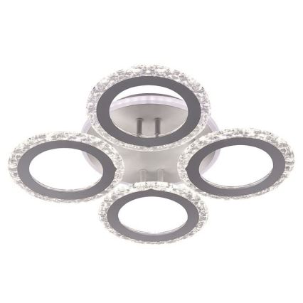 Dimbar LED ytmonterad ljuskrona LED/55W/230V 3000-6500K + fjärrkontroll