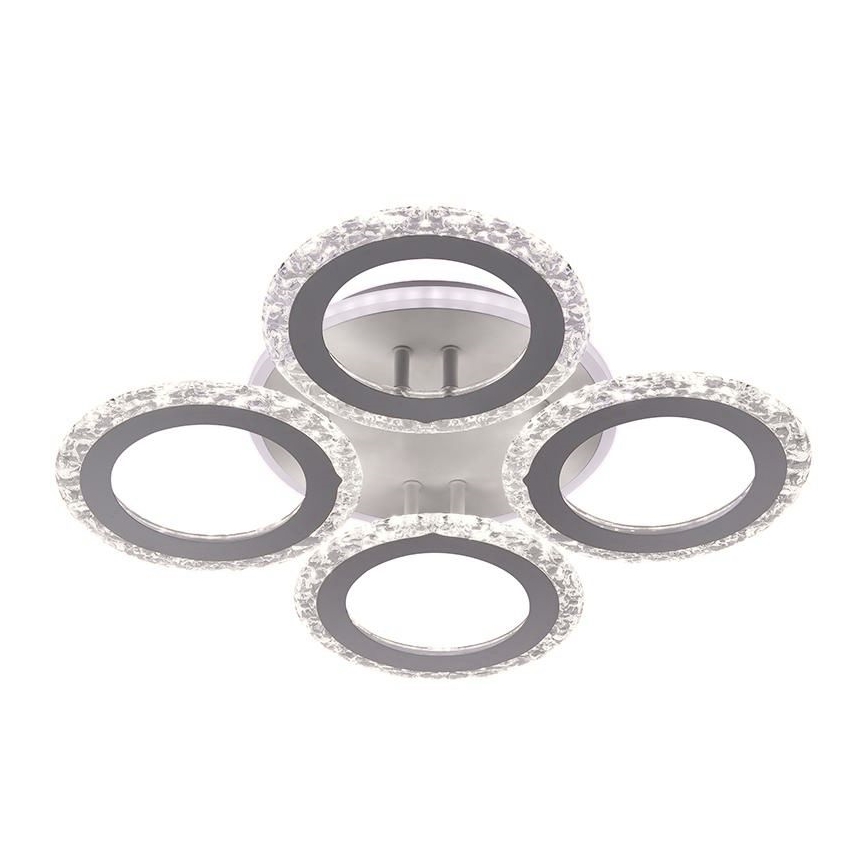 Dimbar LED ytmonterad ljuskrona LED/55W/230V 3000-6500K + fjärrkontroll