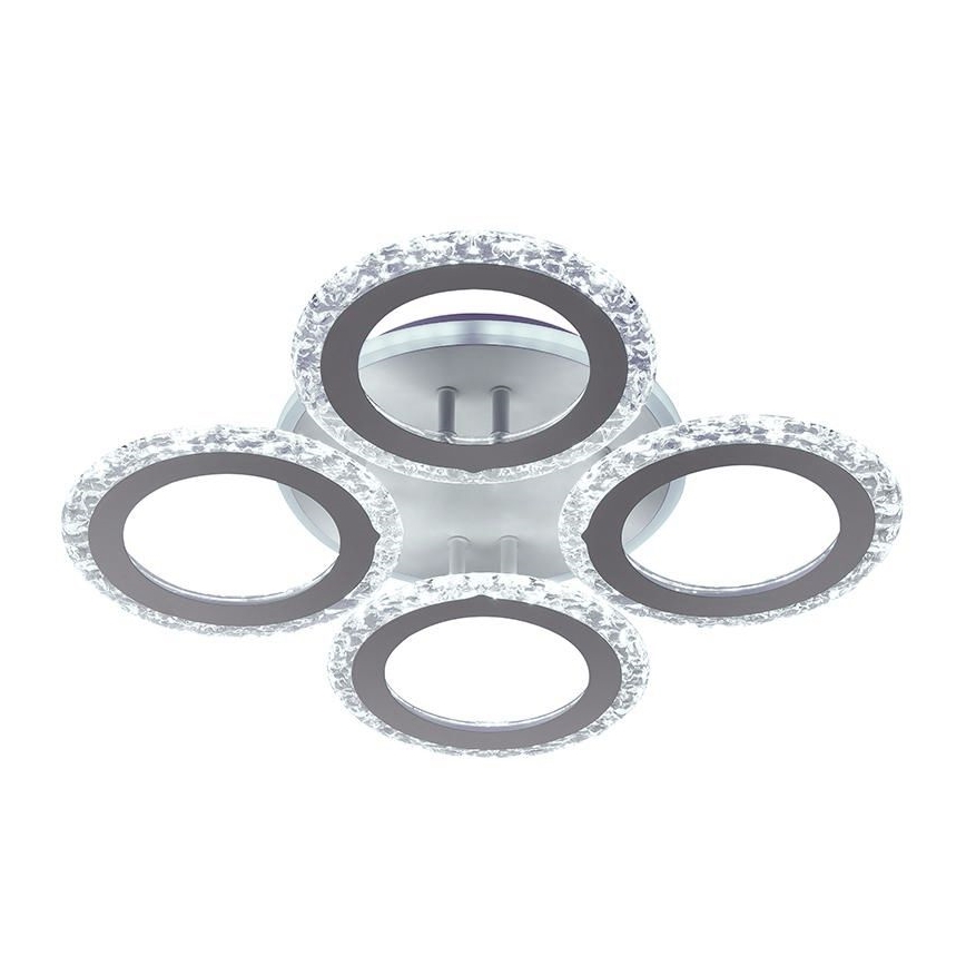 Dimbar LED ytmonterad ljuskrona LED/55W/230V 3000-6500K + fjärrkontroll