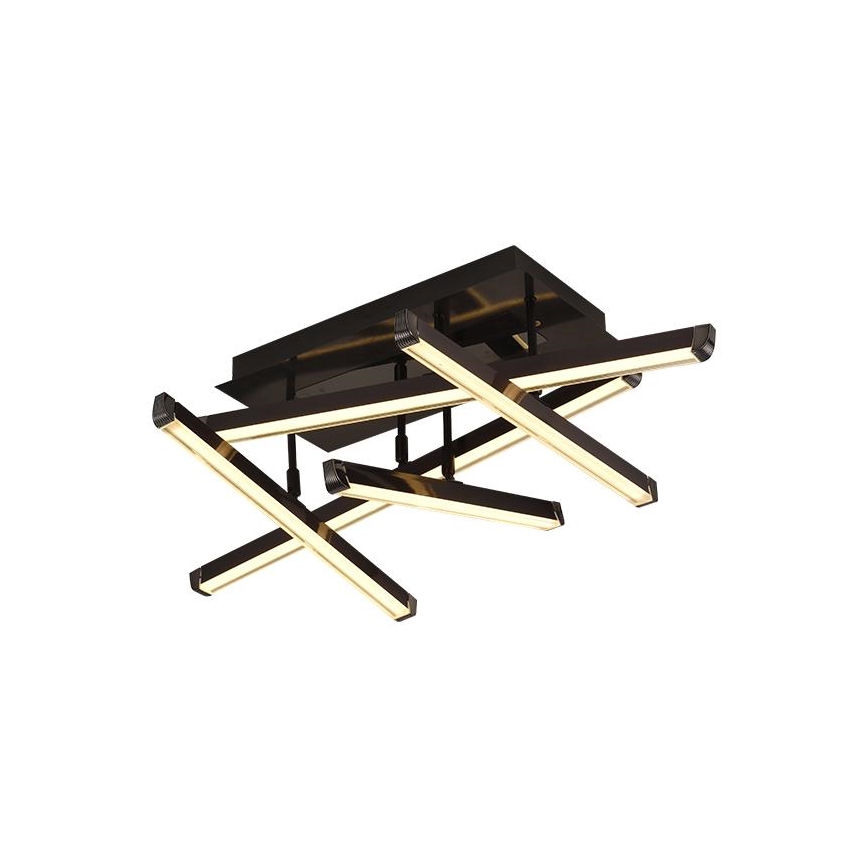 Dimbar LED ytmonterad ljuskrona LED/60W/230V 3000-6500K + fjärrkontroll