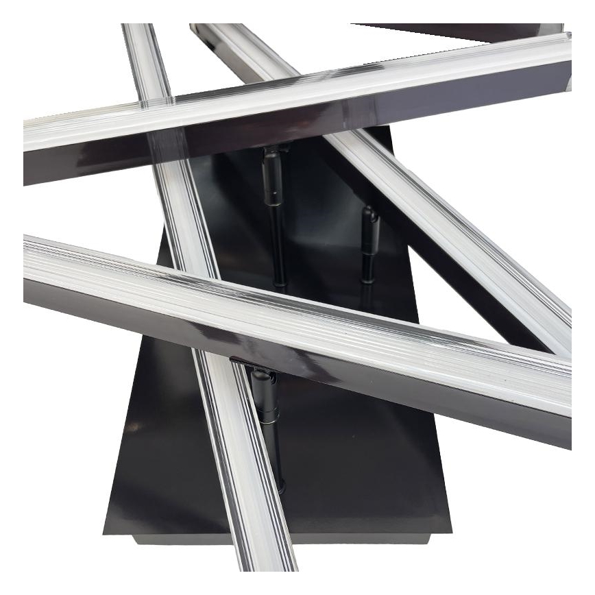 Dimbar LED ytmonterad ljuskrona LED/60W/230V 3000-6500K + fjärrkontroll